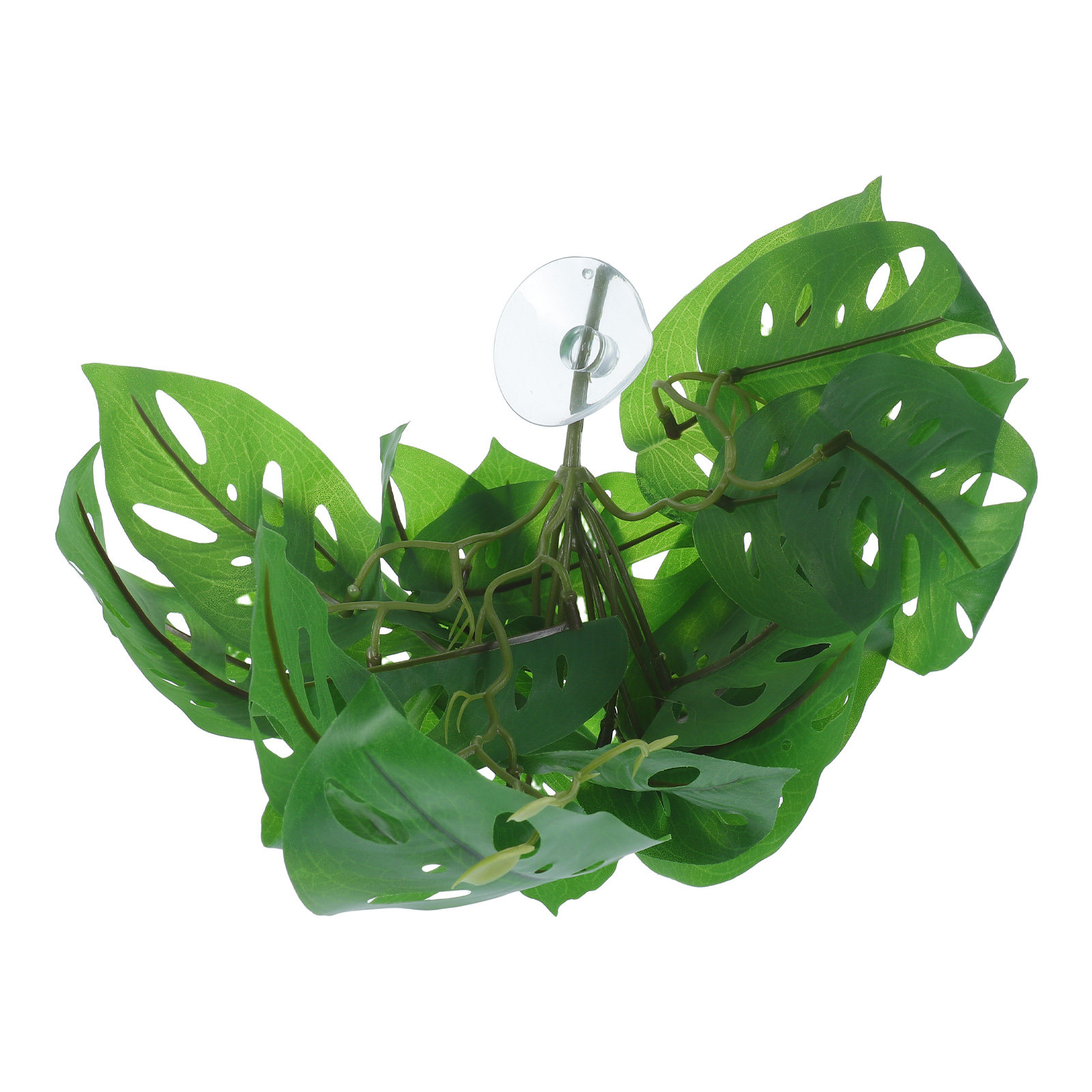 Snake Plant - 파충류 사육장 장식용, 실제와 흡사한 흡착식
