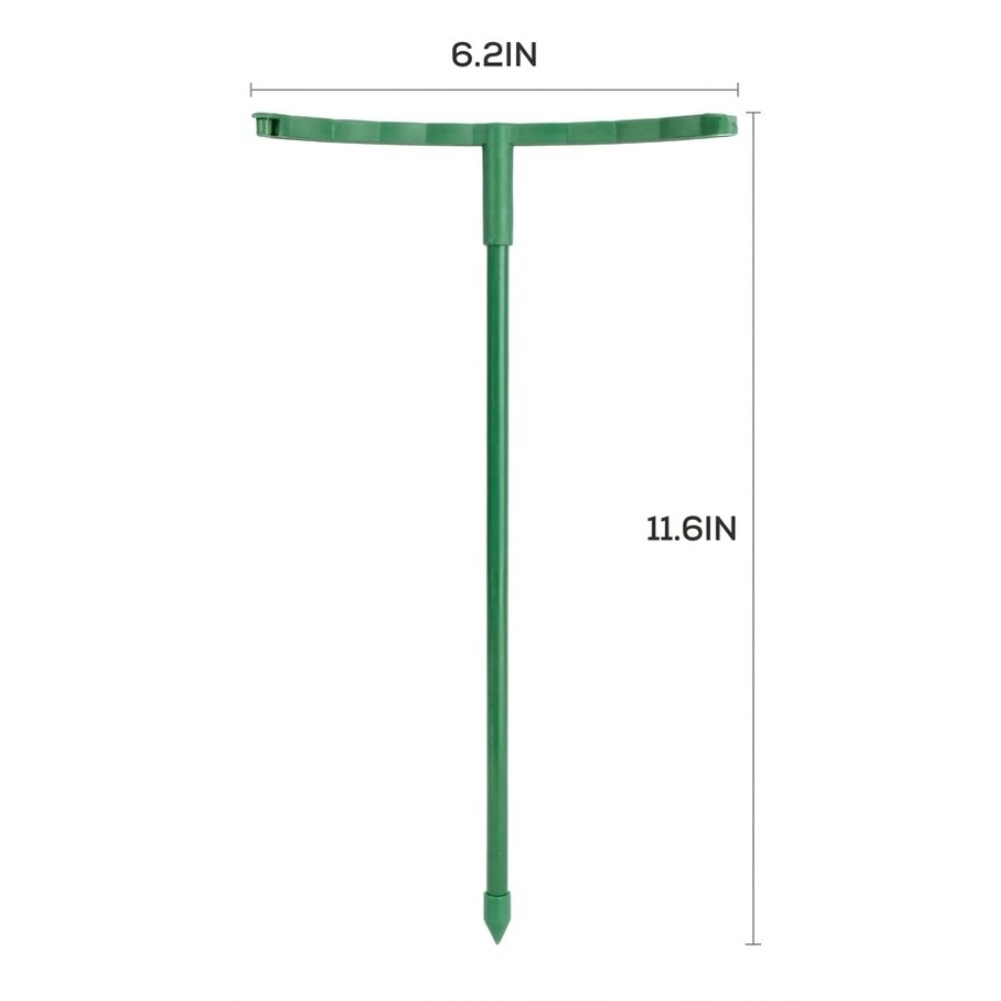 Plant Support Stake - 실내외 정원 가꾸기용 녹색 적층식 식물