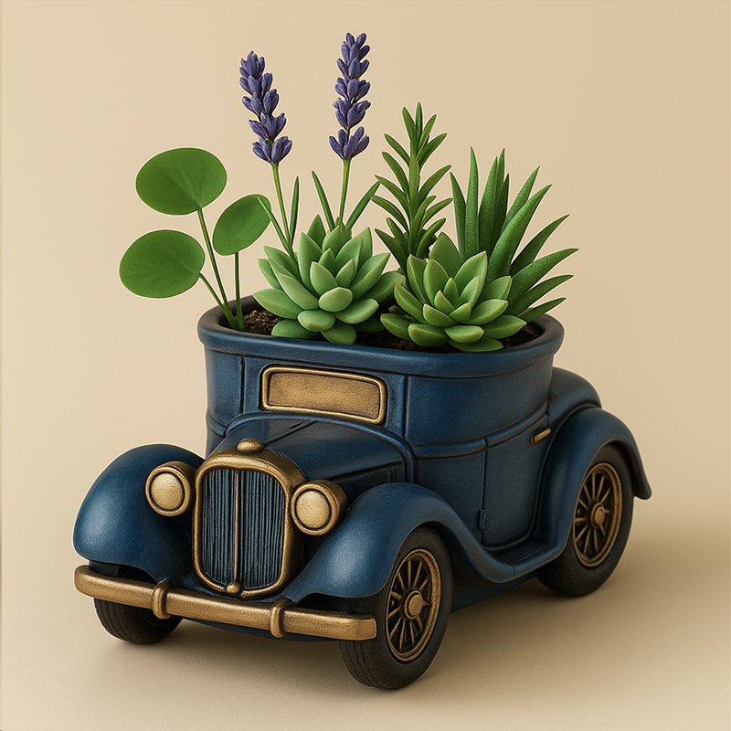 3D 빈티지 버스 자동차 다육식물 화분 실리콘 몰드 D - Succulent Set 리뷰 및 가격