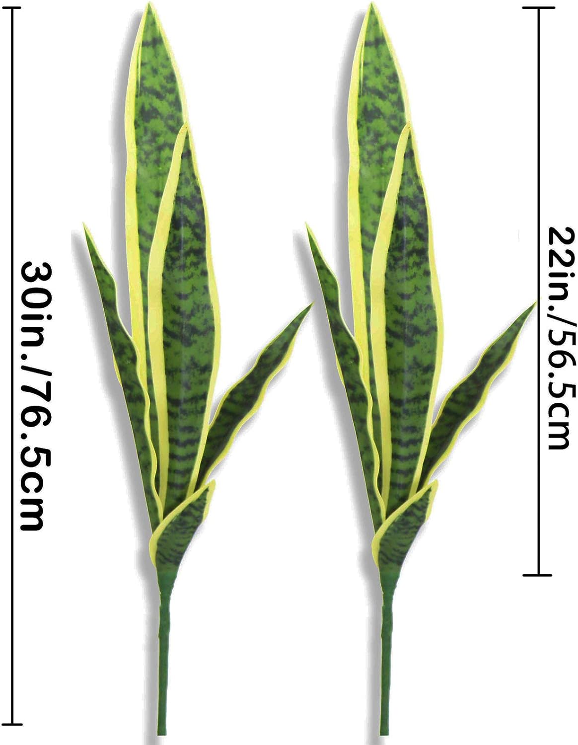 4 PCS 가짜 인공 뱀 가짜 Sansevieria 식 - Snake Plant 리뷰 및 가격