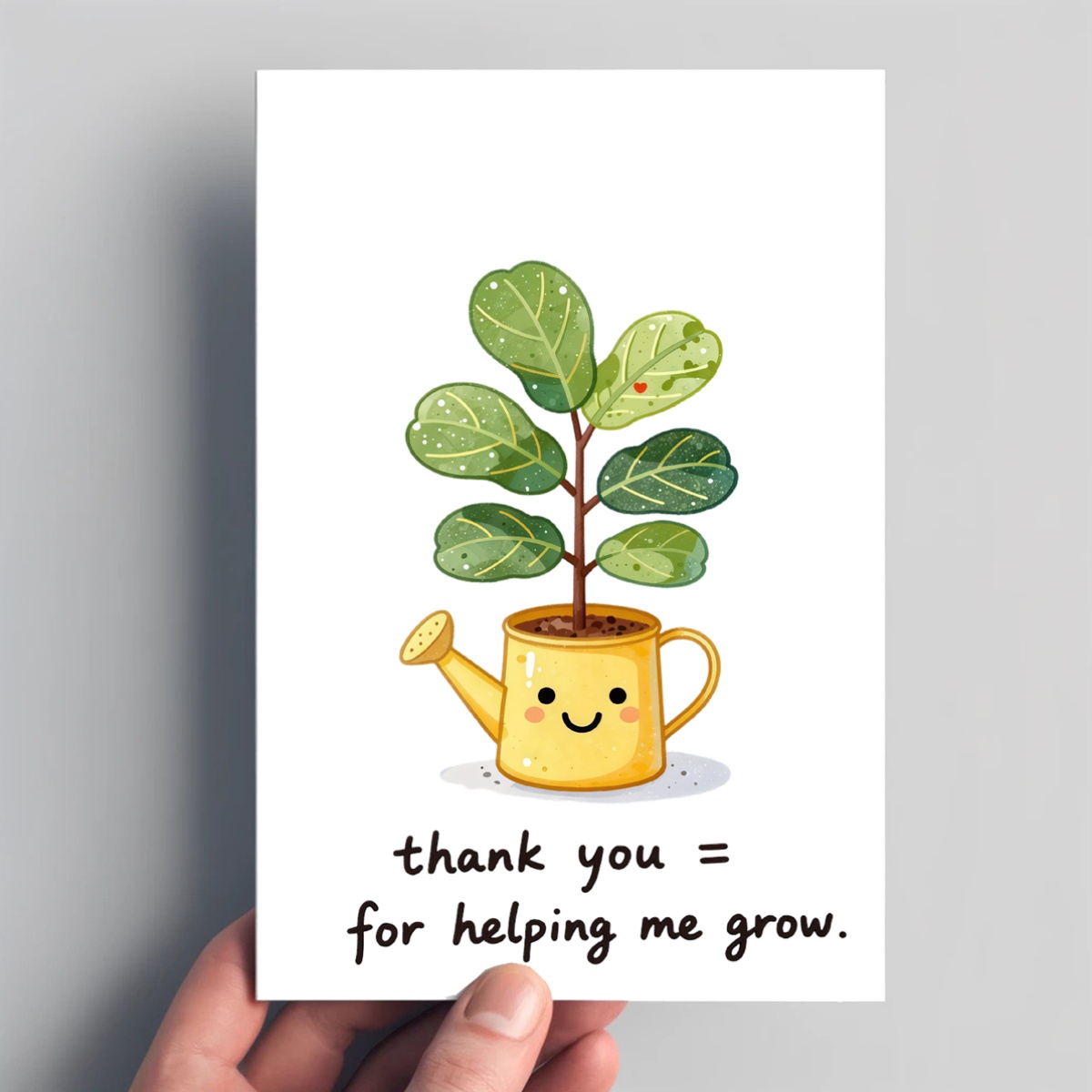 교사, 멘토, 부모님을 위한 달콤하고 따뜻한 감사 카드 - The Plant Parent 리뷰 및 가격
