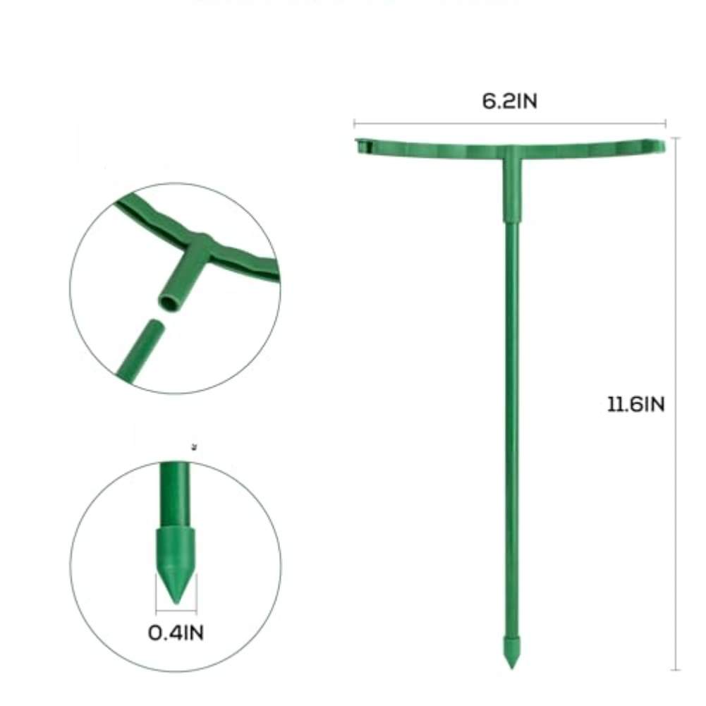 실내외 정원 가꾸기용 녹색 적층식 식물 지지대 24개, - Plant Support Stake 리뷰 및 가격