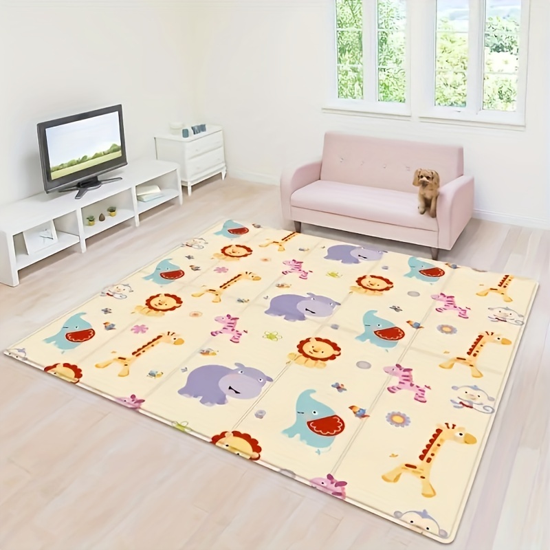 아기 놀이 매트 양면 접이식 만화 패턴 크롤링 매트 방 - Repotting Mat 리뷰 및 가격