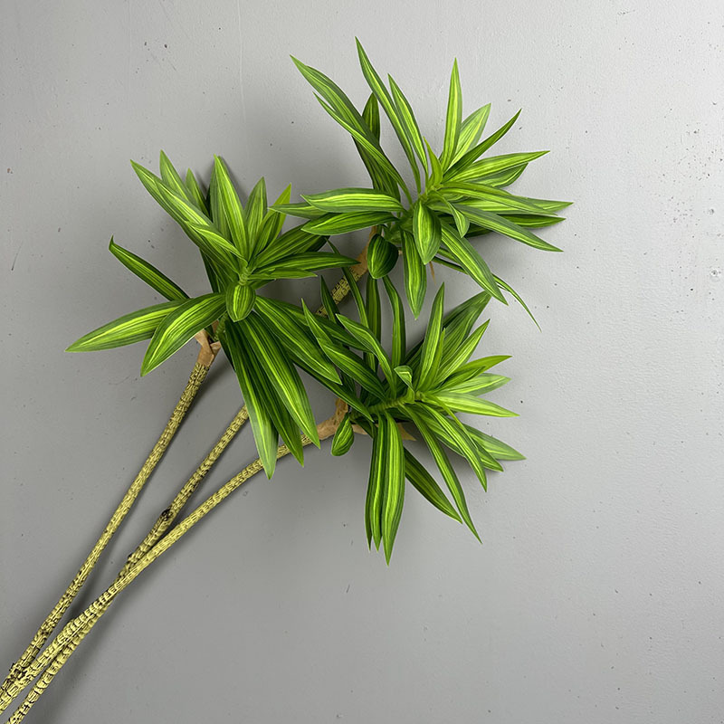 시뮬레이션된 녹색 식물 3개의 백합 대나무 드라세나 산 - Snake Plant 리뷰 및 가격
